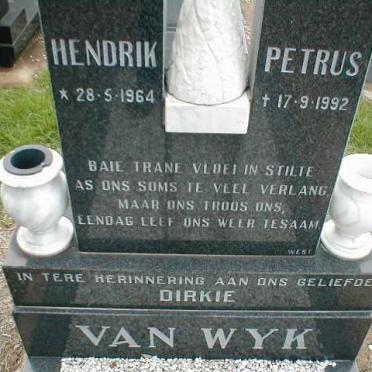 WYK Hendrik Petrus,van 1964-1992
