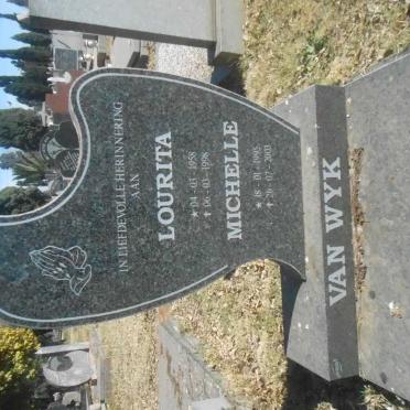WYK Lourita, van 1958-1998 :: VAN WYK Michelle 1995-2003