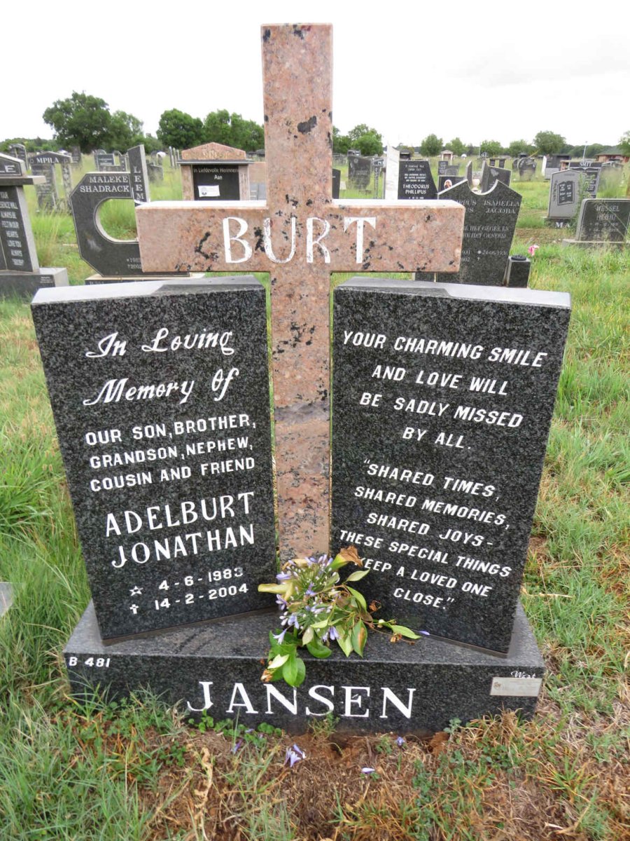 JANSEN Adelburt Jonathan 1983-2004