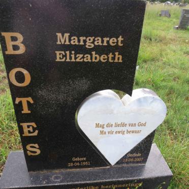 BOTES Margaret Elizabeth 1951-2007