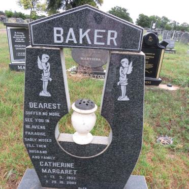 BAKER Catherine Margaret 1933-2003