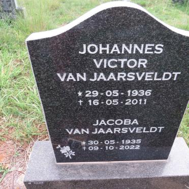 JAARSVELDT Johannes, van 1936-2011 & Jacoba 1935-2022