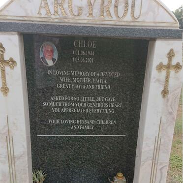ARGYROU Chloe 1944-1921