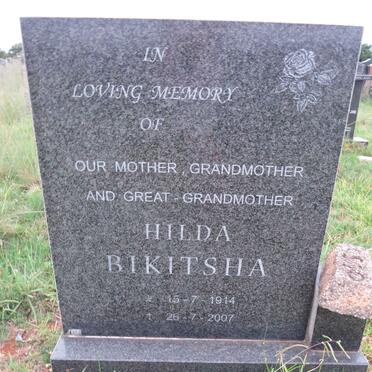 BIKITSHA Hilda 1914-2007