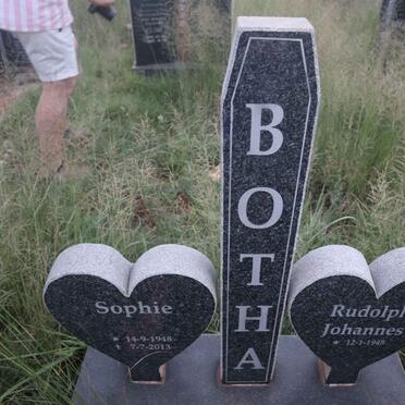 BOTHA Rudolph Johannes 1948- & Sophie 1948-2013