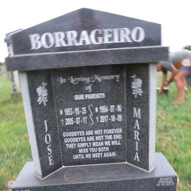 BORRAGEIRO Jose 1953-2005 & Maria 1954-2017