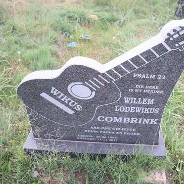 COMBRINK Willem Lodewikus 1988-2017
