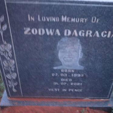 DAGRACIA Zodwa 1993-2021