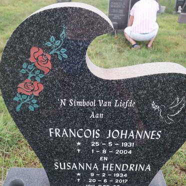 DORMEHL Francois Johannes 1931-2004 & Susanna Hendrina 1934-2017