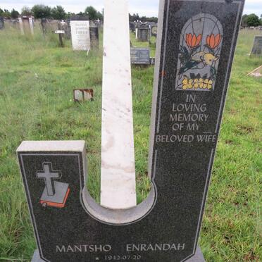 ENRANDAH Mantsho 1942-2007