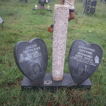 FOUCHE Jacob Nicolaas 1962-2008 & Johanna Sevyhe 1954-2015