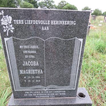 FOUCHE Jacoba Magrietha 1944-2018