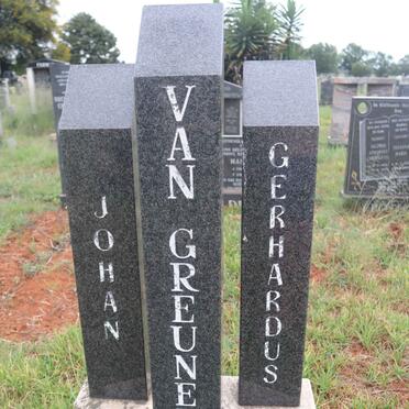 GREUNEN Johan Gerhardus, van 1955-2002_1