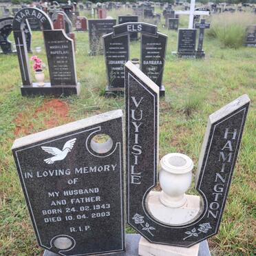 GIYOSE Vuyisile Hamilton 1943-2003