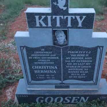 GOOSEN Christina Hermina 1960-2021