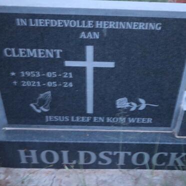 HOLDSTOCK Clement 1953-2021