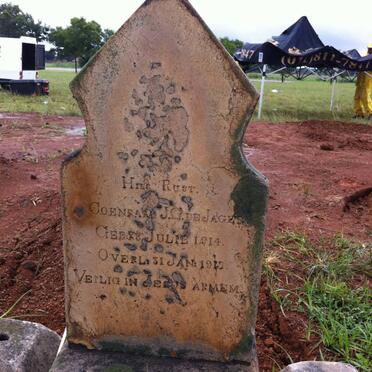 JAGER Coenraad J.G., de 1914-1917