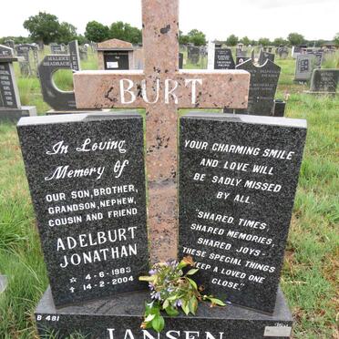 JANSEN Adelburt Jonathan 1983-2004