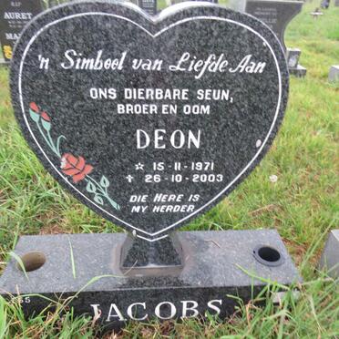 JACOBS Deon 1971-2003