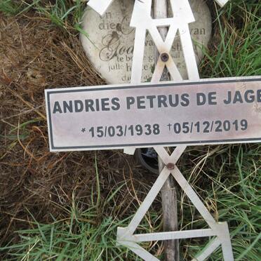 JAGER Andries Petrus, de 1938-2019