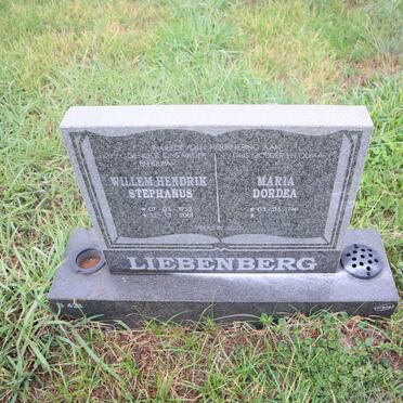 LIEBENBERG Willem Hendrik Stephanus 1932-2001 & Maria Dordea 1941-