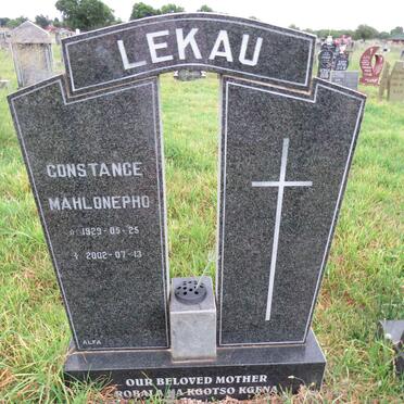 LEKAU Constance Mahlonepho 1929-2002