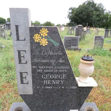 LEE George Henry 1944-2002
