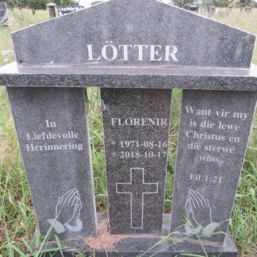 LOTTER Florenir 1971-2018