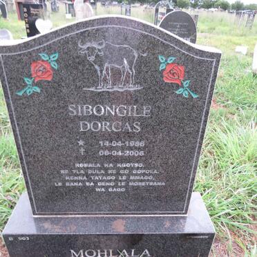 MOHLALA Sibongile Dorcas 1986-2006