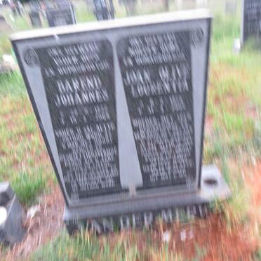 MERWE Barend Johannes, van der 19?-200? & Joan Olvie Lourentia 19?-200?