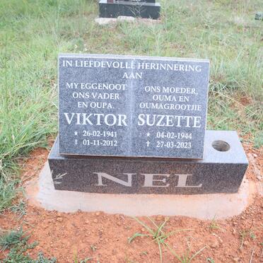 NEL Viktor 1941-2012 & Suzette 1944-2023