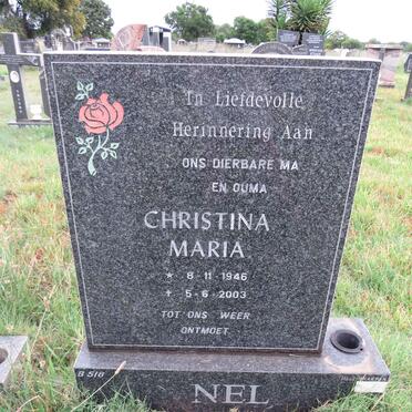 NEL Christina Maria 1946-2003