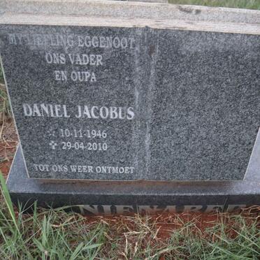 NIENABER Daniel Jacobus 1946-2010
