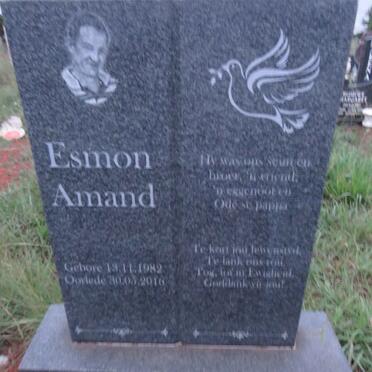 OELOFSE Esmond Amand 1982-2016