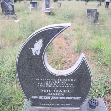 PINNOCK Michael John 1932-2019