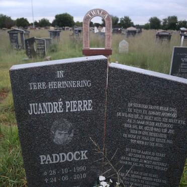 PADDOCK Juandre Pierre 1990-2010
