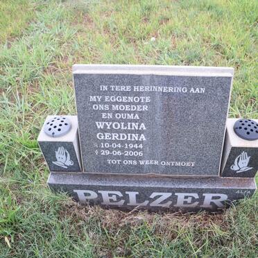 PELZER Wyolina Gerdina 1944-2006