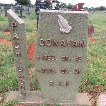 PACHIGADOO Donavan 1983-2003