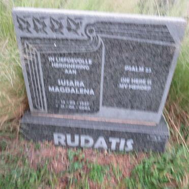 RUDATIS Susara Magdalena 19?-200?