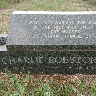 ROESTORF Charlie 1963-1999