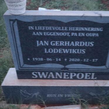 SWANEPOEL Jan Gerhardus Lodewikus 1938-2020