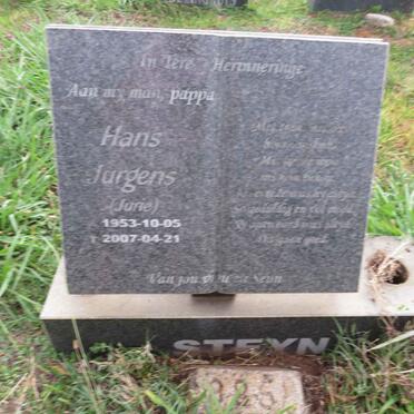 STEYN Hans Jurgens 1953-2007