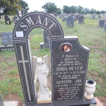 SMANT Doris nee MEYER 1977-2005 :: SMANT Gunston Jan 2005-2005