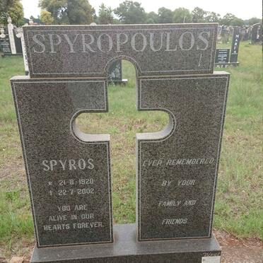 SPYROPOULOS Spyros 1920-2002