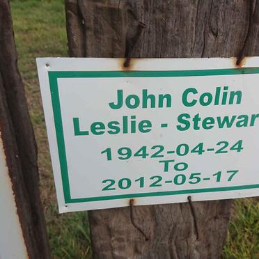 STEWART John Colin Leslie 1942-2012