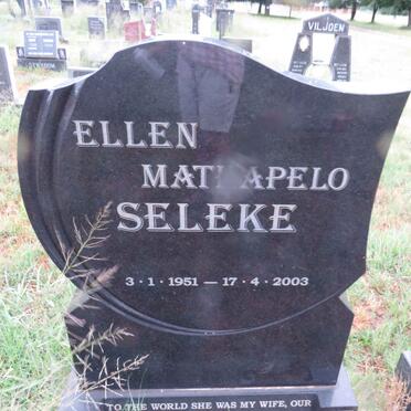 SELEKE Ellen Mathapelo 1951-2003