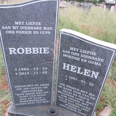 SMITH Robbie 1954-2013 & Helen 1957-