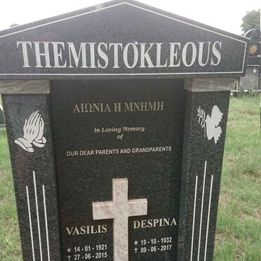 THEMISTOKLEOUS Vasilis 1921-2015 & Despina 1932-2017