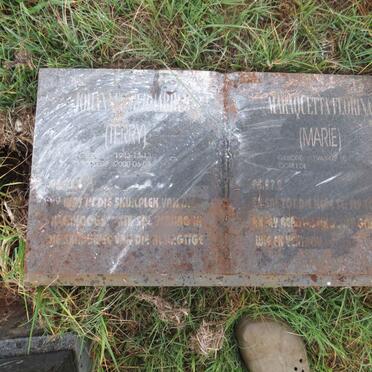 TERBLANCHE Johannes Gerhardus 1943-2000 & Maraquetta Florina 1943-  _2