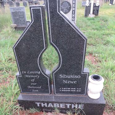 THABETHE Sibusiso Sizwe 1978-2005